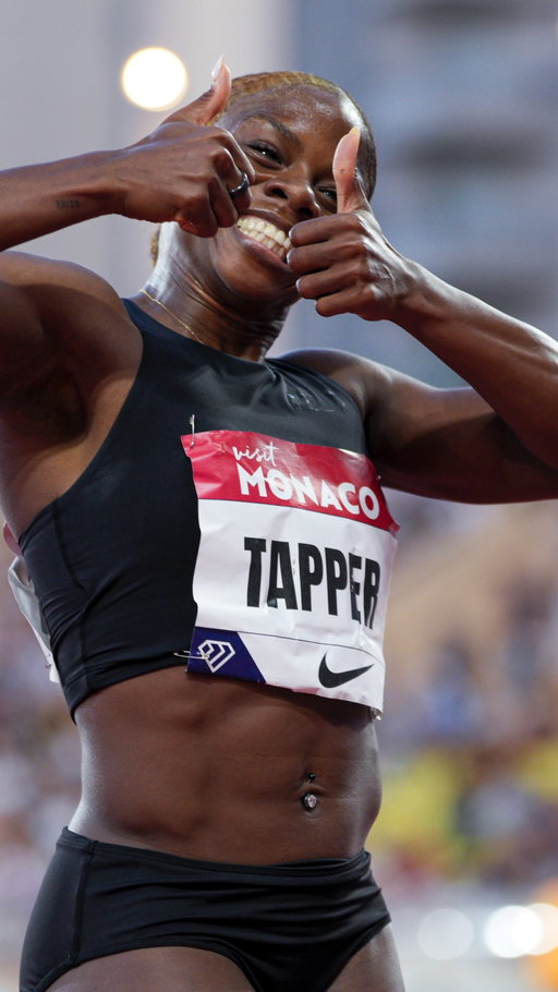 Tapper was SHIFTING 💨

The Jamaican 🇯🇲 claimed her first ever #DiamondLeague 💎 victory last year in Monaco 🔥 and she did it in dominating fashion 💥

⏱️ 12.34 seconds 🙌

#MonacoDL 🇲🇨