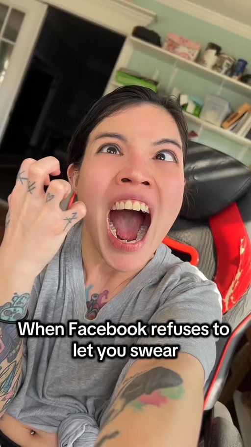 Dear Facebook, I should be able to swear whenever I want to 😡😡😡🔫 #fyp #viral #scream #ugh #yesus