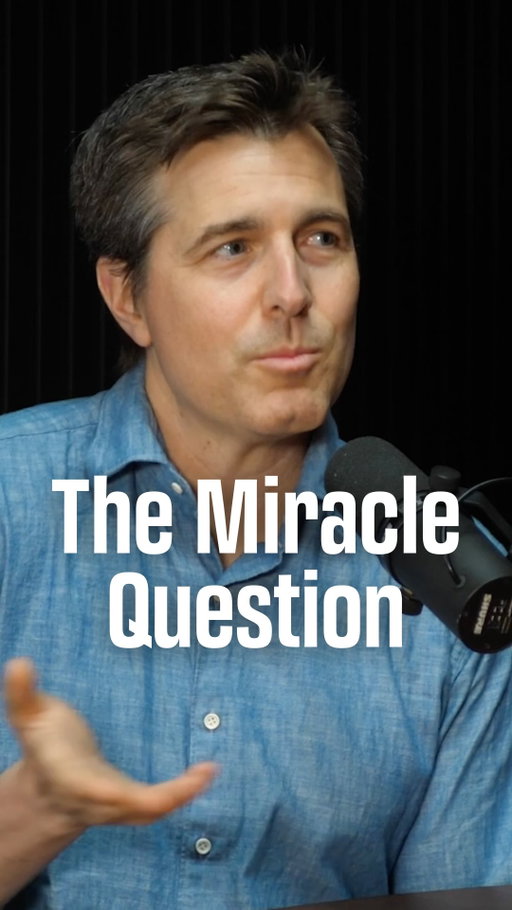 The miracle question.

If a miracle happened tonight and everything you’re hoping for would be different in the morning, what is the miracle?

What would the beautiful life be tomorrow morning when you woke up?

This is a grounded question in a well-researched psychological intervention.

What’s your miracle? 👇🏼

#psychology #mindset #mastery