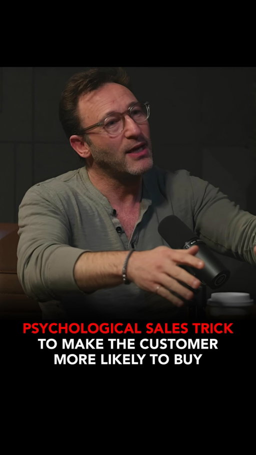 Simon Sinek shares a story about a shoe salesman in 1950s Los Angeles who understood a simple psychological principle: too many options reduce the likelihood of making a decision.

When a customer asked to try on a pair of shoes, he would bring it. If they asked for another, he would bring that too. But when they asked for a third pair, he would first ask which of the previous two he should take away before bringing the next one.

The goal was to keep the customer choosing between two options at a time. Limiting choices reduces overwhelm and makes it easier for people to commit.

In sales, structuring the decision is often more effective than adding more options.

Speaker: @simonsinek 

Follow @biz.insider for more applicable business tips.