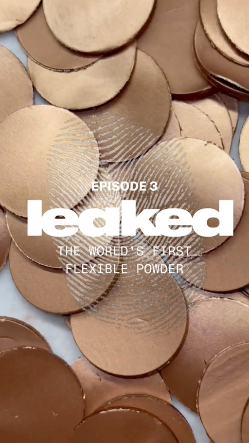 Before it was Leak 1.0 v1, it was an experiment sitting at an Italian lab that nobody wanted to take a risk on.

It was our understanding that it was TOO conceptual. TOO different. TOO hard to educate on…

The moment we saw it, we knew you beauty queens needed to experience it. 👀

It was a flexible powder sheet, engineered and inspired by pasta-making. Layering. Pressing. Drying. The same inspiration that creates perfectly supple lasagna became the beginning of a blueprint for a next generation pigment that bends, amplifies its intensity with liquid, and reforms back to its original state.

This is what we like to call the duality of a dehydrated emulsion. More on that soon…

And so we traveled to Italy to understand the manufacturing philosophy that made Amplify Flexi Powder possible.

Leak 1.0 v1, Amplify Flexi Powder, coming soon on 3.6