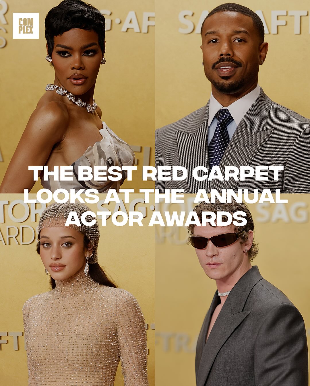 The stars looked sensational at the 2026 Actor Awards ✨