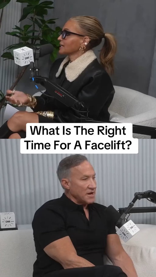 @drdubrow talks about when it's time to get a face lift. What do you think?

🎙️ #ComingInHot with @shop.with.caroline