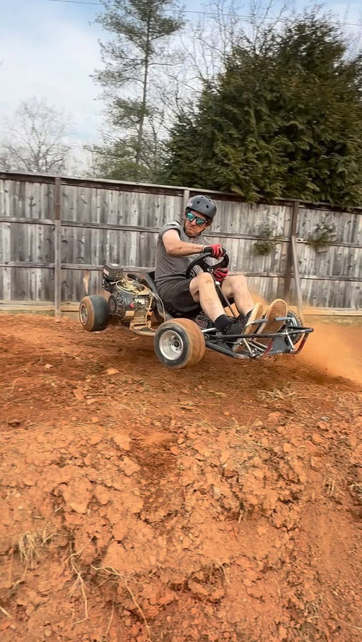 More go kart stunts I come up with on the fly.. if you’re in NC or near by would you be up for a race series with some rally cross features? #gokart #stunts #harborfreight
