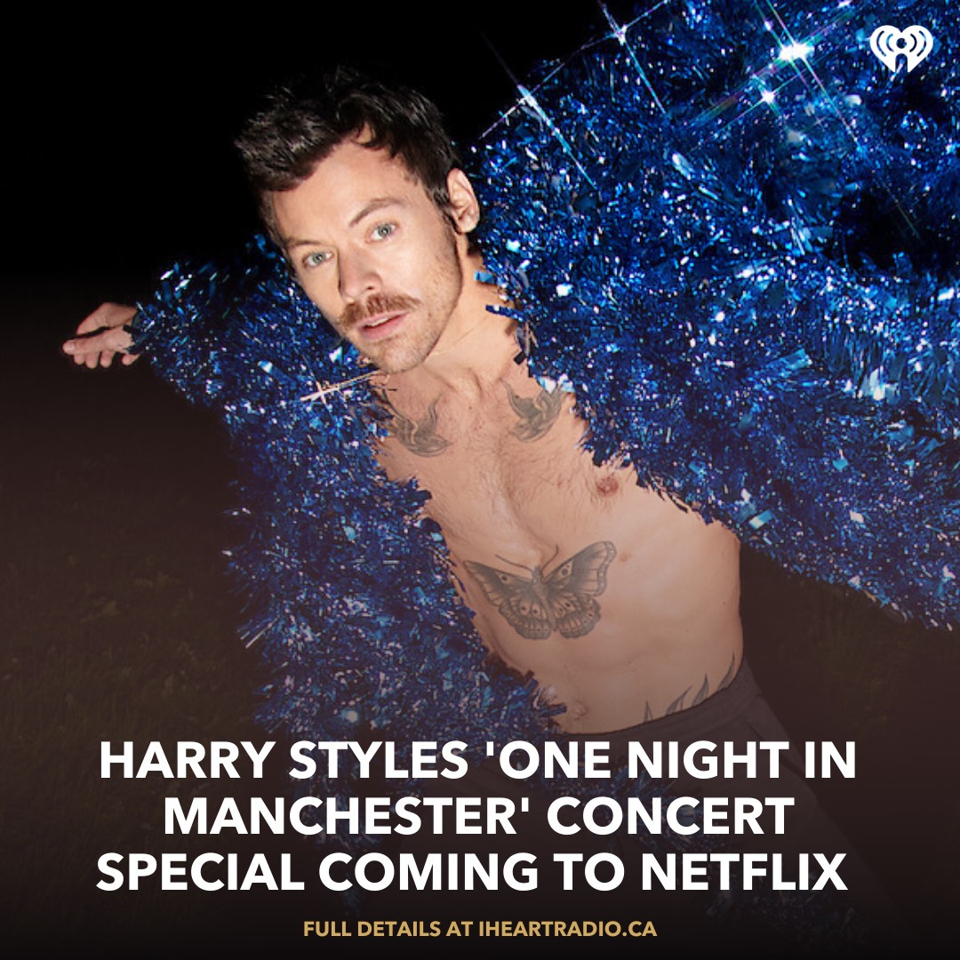 Harry Styles is teaming up with Netflix for Harry Styles. One Night in Manchester., a concert special set to begin streaming on March 8 at 3:00PM EST.

The special will feature Styles' performance at Co-op Live in Manchester, which takes place two days earlier on March 6, coinciding with the release of his much-anticipated fourth album, Kiss All the Time. Disco, Occasionally.