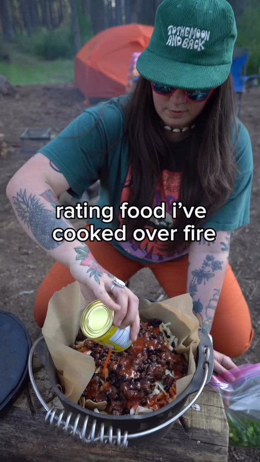 Campfire nachos always slap 👋🏼