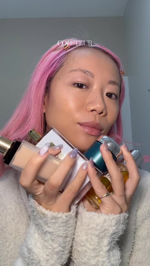 #LaMerPartner #ad For our EIC @faith_xue #BeautyFiles, she’s sharing the four products she swears by to keep herself looking well-rested and awake during the chaos of Fashion Month: from an eye cream that gives an overnight transformation to a radiant golden elixir.

1. @lamer The Rejuvenating Eye Cream
2. @lamer The Renewal Face Oil
3. @tomford Architecture Radiance Foundation
4. @kilianparis Love Don’t Be Shy
