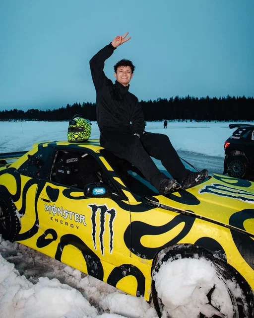 Mega day in Sweden with the Solbergs and the @monsterenergy crew