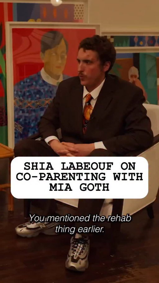 Shia LaBeouf on coparenting and his relationship with Mia Goth