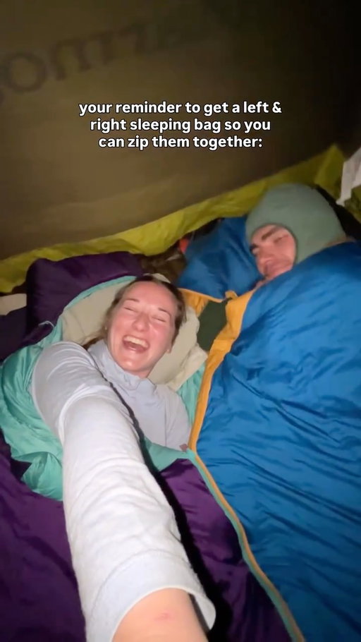 the couples camping hack that changes the game 🏕️