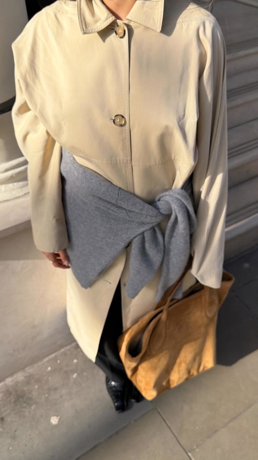 Finally warm enough to wear a trench in london 🤌🏼

#trenchcoat #outfitinspo #london #springoutfits