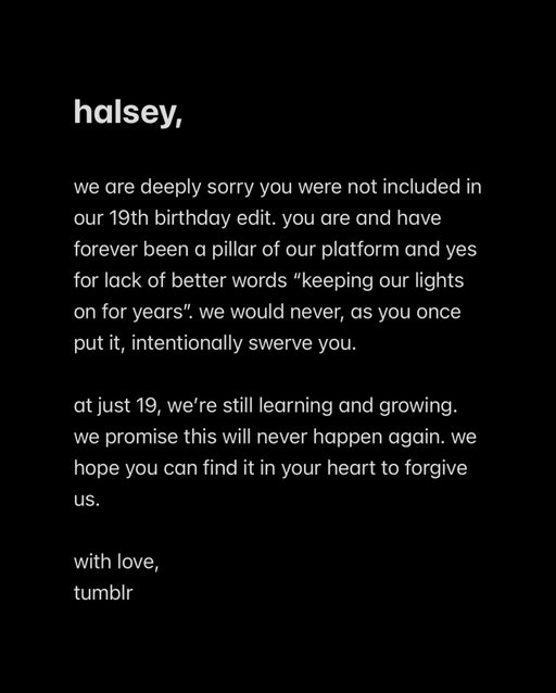 just clearing the air @iamhalsey 💙