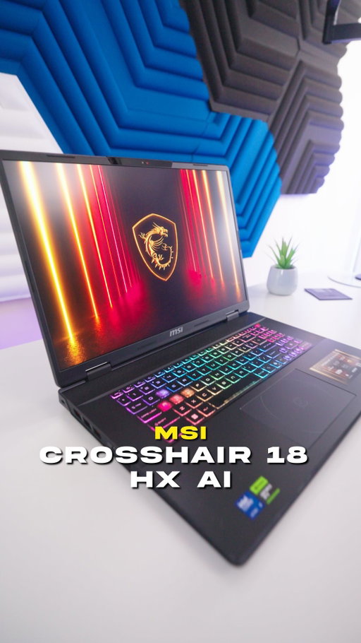 This gaming laptop came from Costco!? 💪

💻 MSI Crosshair 18 HX AI

Intel Core Ultra 9 275HX + NVIDIA GeForce RTX 5070 laptop GPU + 32GB DDR5 RAM = Awesome performance

@msius @theblendedgroup 

#MSI #MSIPartner #GamingLaptop #blendedgtalks [ad]