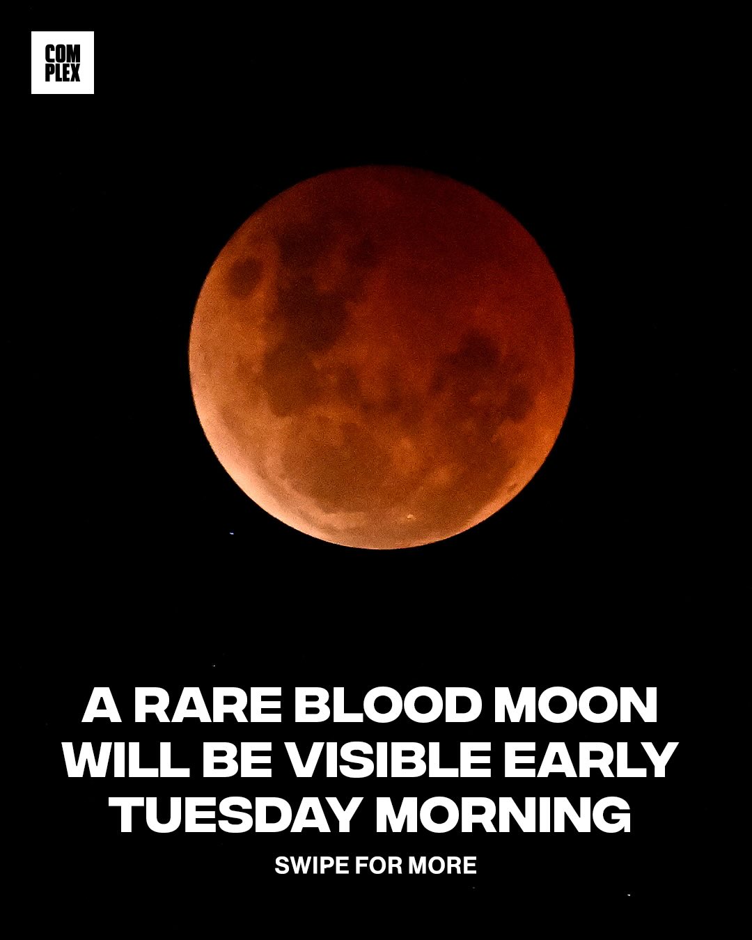 chat, are we locking in at 3am 👀

North America will see a rare “blood moon” early Tuesday morning, March 3, as a total lunar eclipse turns the full moon a deep red color. In New York City, the eclipse begins at 3:44 a.m. and lasts until about 6:30 a.m., though some people may only catch part of it as the moon sets. The red color happens when Earth moves between the sun and the moon, blocking direct sunlight while light passing through Earth’s atmosphere gives the moon a copper glow.

(via @nytimes )