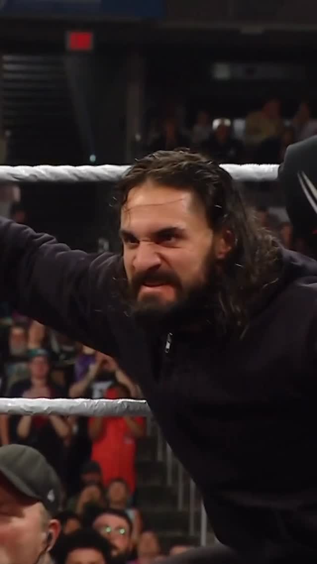 SETH ROLLINS STOMPS PAUL HEYMAN 😨 You know what they say, karma’s a … #WWERaw