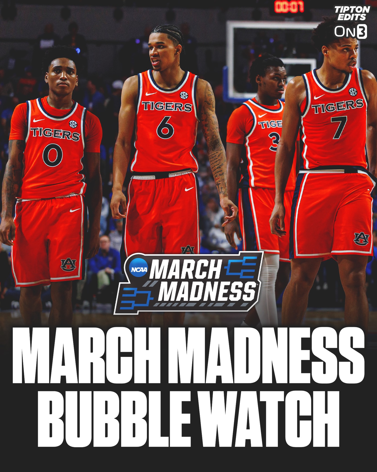 Bubble Teams’ chances to make the NCAA Tournament 👀

Thoughts? ⬇️

(via ESPN)