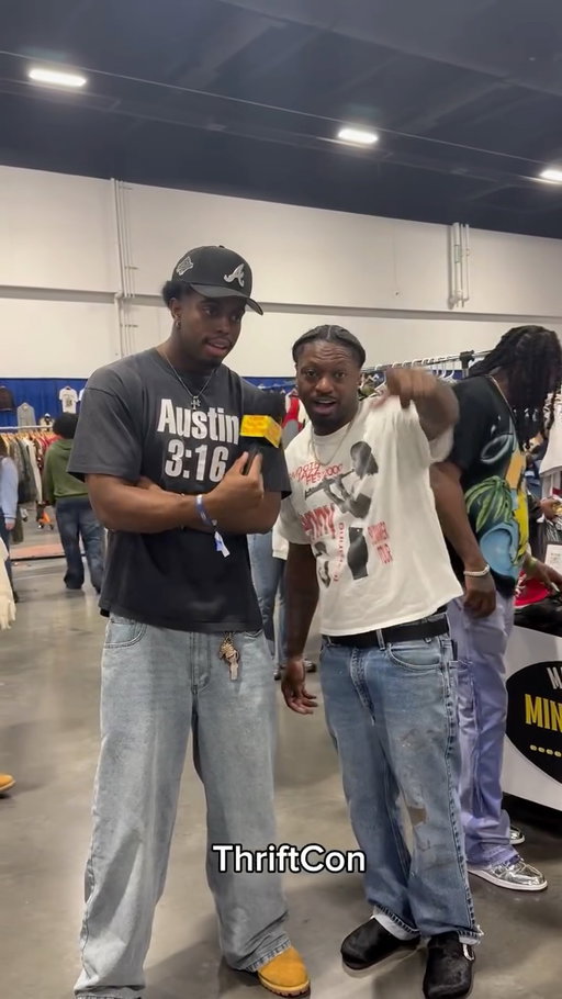 Thriftcon Atlanta🔥 #fyp #vintagefashion #thrifting