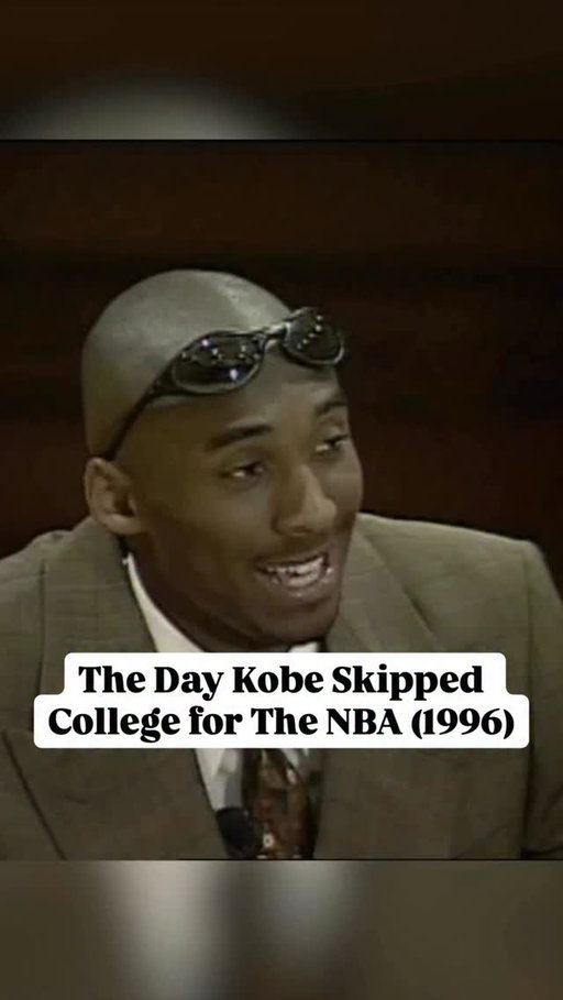 #MambaMondays In 1996, 17-year-old @kobebryant skipped college and bet on himself 🔥 After finishing his senior year at Lower Merion (PA) averaging 30.8 PPG, 12.0 RPG, 6.5 APG, 4.0 SPG, he left as the school’s all-time leading scorer with 2,883 career points. 🏀 He was named 1996 Naismith High School Player of the Year, Gatorade National Player of the Year, USA Today National Player of the Year, and a McDonald’s All-American MVP (31 pts). He led Lower Merion to its first state championship in 53 years and declared for the NBA at 17 becoming just the 6th player in league history to jump straight from high school to the pros. The rest is 33,643 career NBA points and 5 rings. Mamba mentality started early. 🐍 

.
.
#kobe #kobebryant #marchmadness #lakers