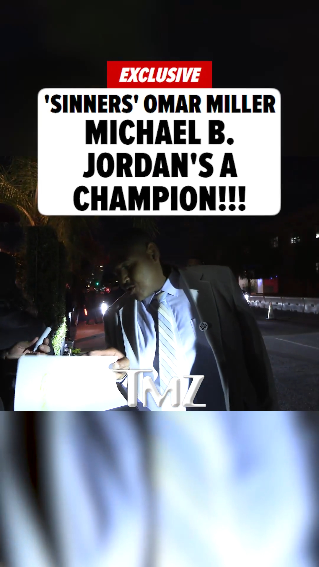 🏆 "Sinners" star Omar Miller was riding high after the Actor Awards -- especially over Michael B. Jordan’s Best Actor win -- gushing to TMZ that you can’t keep a good man down.

The full story at the link in bio.