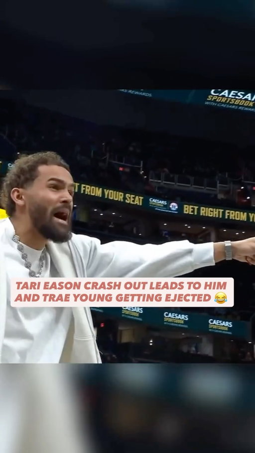 @traeyong ejected without playing a single second 😳 During the 3rd quarter, Tari Eason shoved Wizards rookie Jamir Watkins, and Trae stepped onto the court to defend his teammate, but under NBA rules, leaving the bench area during an altercation is an automatic ejection, whether you’ve played or not. 🚨 Young hadn’t logged a minute, yet was tossed instantly. Eason was also ejected for the shove.

.
.
#traeyoung #tarieason #rockets #wizards #kevindurant