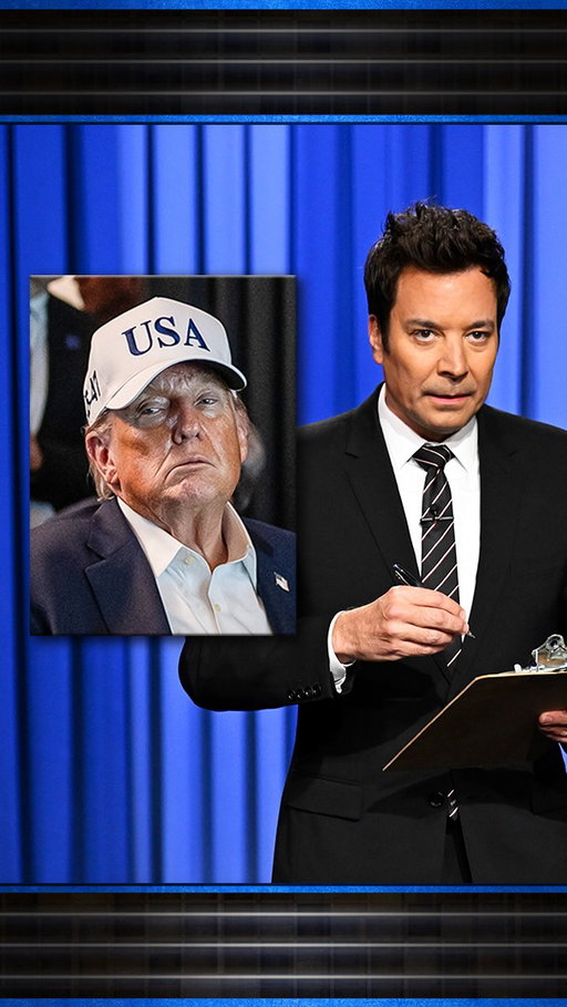 Jimmy “interviews” Trump about the U.S. attack on Iran. #FallonTonight