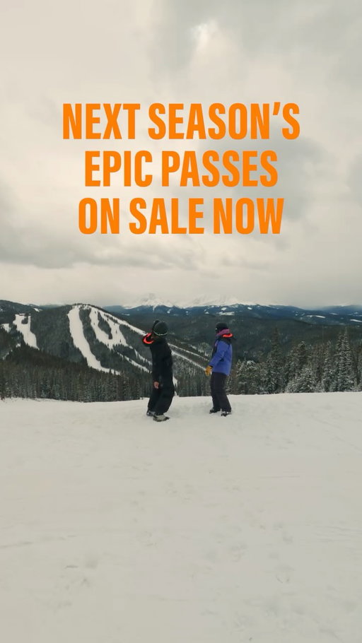 🚨 2026/27 EPIC PASSES ARE ON SALE NOW 🚨 This view isn't going to ski itself. Lock in your Pass today!