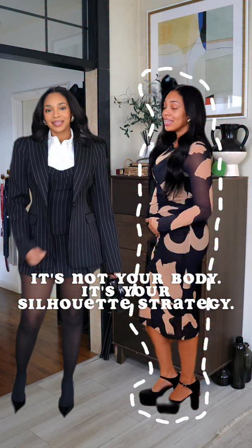 Same body. Different strategy. Completely different FEELING. After some weight gain most women either hide or think you need to squeeze into tight clothes to look shaped. What you need is a silhouette strategy. Today’s is: Structure. Proportion. Elongation. @nakedwardrobe is for the girls who want to give shape & structure 💅🏽

These three things changed how I feel in my own body. Not because my body changed.
Because I finally understood my silhouette.

And here’s what I know: YOUR body is waiting for the same thing. Your unique silhouette formula exists. It’s just been hiding under the wrong strategy.

The Reset finds it. 60-90 minutes. One-on-one. Personalized to YOU.

Book your Reset → Link in bio

What body type are you? Comment below & I’ll be dropping silhouette formulas for every body this month.
(Want the exact pieces I’m wearing? Comment “SHAPE” for DM links 👇🏾)

#YourBodyIsNotTheProblem #SilhouetteFormula #PolishedReset #ThePolishedMethod
