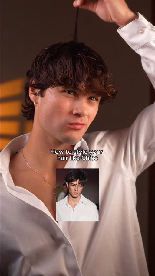 Styling my hair like Chico 
#hairstyle #chico #nathan #primenathan