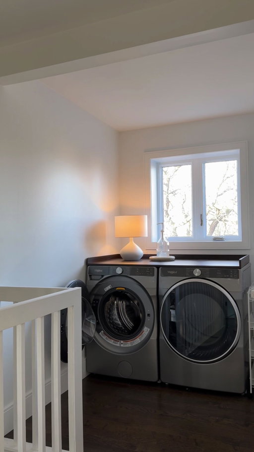Getting back together… with a front loader 🧺 
After years apart, we’re reunited and it’s better than ever.
Thanks to Whirlpool’s Smart Front Load Washer, I get all the sleek space-saving design I loved, plus fresh features that actually make laundry easier:
🌀 FreshFlow™ Vent system (no more musty smells)
🧺 FanFresh® option to keep laundry fresh if I forget it (which, let’s be honest, I will)
🛡️ Antimicrobial seal for a cleaner drum
💨 Steam Fresh to knock out wrinkles without re-washing

This setup gives me the freshest laundry and more function in a space I’m in daily. It’s good to be back. 💛
#LaundryThatWorks #WhirlpoolLaundry #FreshLaundryEveryTime #MomLifeSimplified #SmartLaundryUpgrade