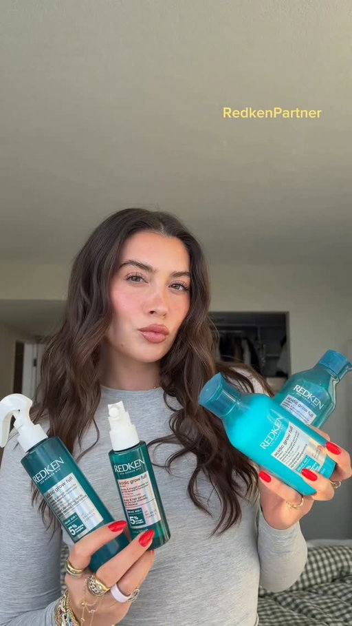 I will happily accept the extensions allegations thanks to the new @Redken Acidic Grow Full System #RedkenPartner #AcidicGrowFullSystem #hair #fullness