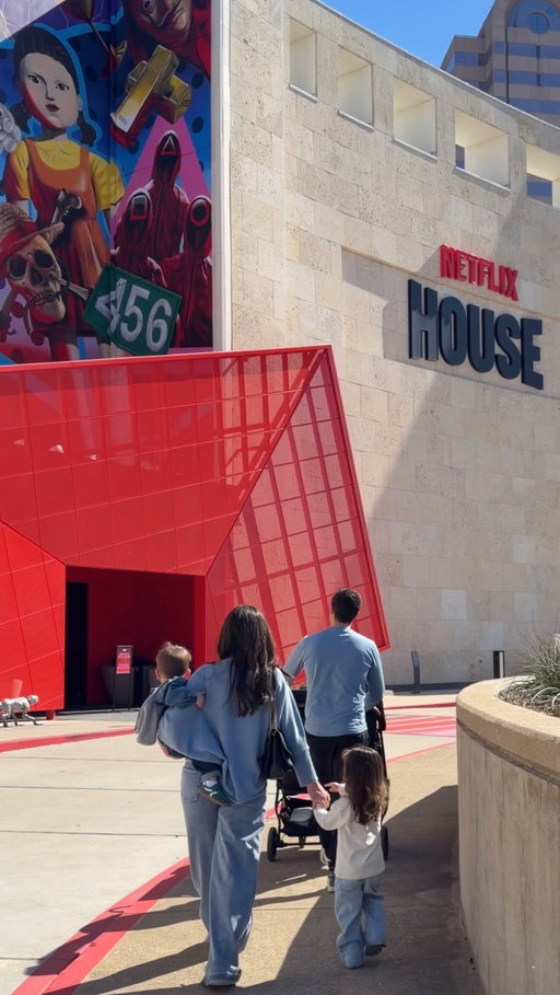 If you’re still figuring out your Spring Break plans, @NetflixHouse Dallas is hands down one of the most unique family experiences you can book. #NetflixPartner This Spring Break, you can unlock group savings when you book the Featured Experiences like Squid Game: Survive The Trials or Stranger Things: Face the Dark!

Our kids were obsessed with the RePLAY arcade and the food at Netflix Bites, and Nick and I fully leaned into some friendly competition inside the Squid Game Experience (it gets intense in the best way 😂). If you want something different than the usual Spring Break routine, this is it. Grab your tickets, lock in the family discount, and make it a Spring Break they’ll be talking about all year. 🎟️✨