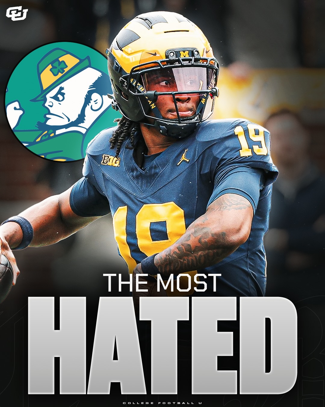 The most HATED teams in College Football right NOW 😡

These are the top eight most hated schools in the country right now according to Josh Pate. Without a doubt, Notre Dame is one as of now…

Thoughts? ⬇️