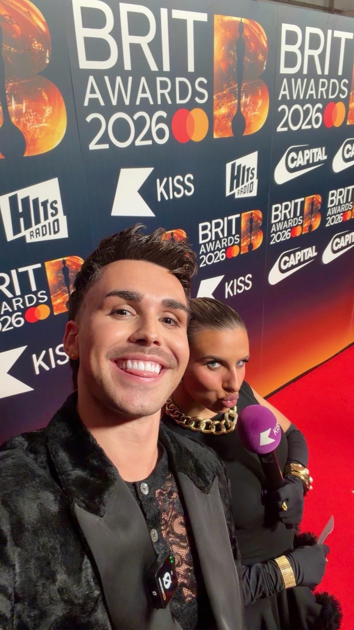 Just your two favourite red carpet presenters decompressing from Brits weekend 💋 

THIS WEEK’S EP WIV CHLOMONEY OUT NOWWW