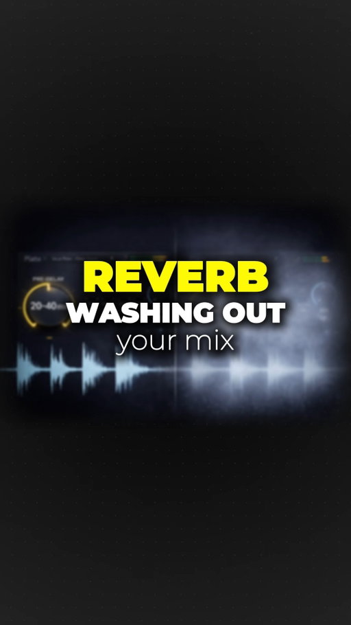 Your reverb sounds great in solo and turns the mix to soup the moment everything plays. The pre-delay is at zero. Add 20-40ms and the dry signal hits first, then the reverb fills in behind. You get the depth without the smear.

#MixingTips #Reverb #MusicProduction #AudioEngineering #StudioTips