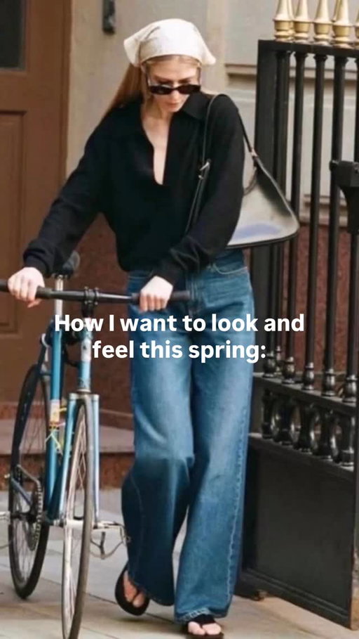 90s minimalist spring outfits: