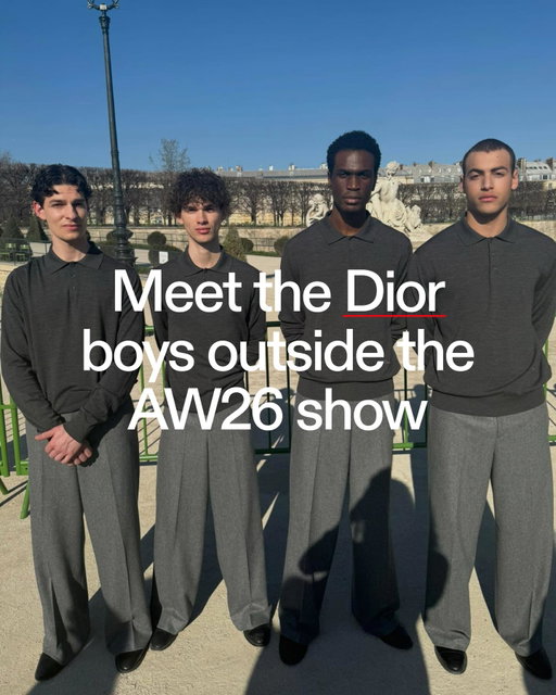 We met the @dior door boys to find out what they do when they’re not manning doors at luxurious runway shows. One door closes, a Dior one opens…

📷 @alexa.venuss