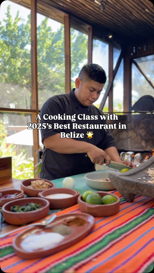 🥜 From farm to fork! Today we got to cook alongside one of the amazing chefs of Belize’s Restaurant of the Year 2025, who’s also a third-generation peanut farmer 🌱. @slateandsap 

We explored the incredible versatility of peanuts in all three courses, learning their journey from soil to plate. From savory to sweet, every bite told a story of tradition, passion, and flavor. 🍽️✨

Who knew peanuts could do so much? 

📍 @hiddenvalleybelize 

#Peanuts #Belize #CookingWithChefs #FarmToTable