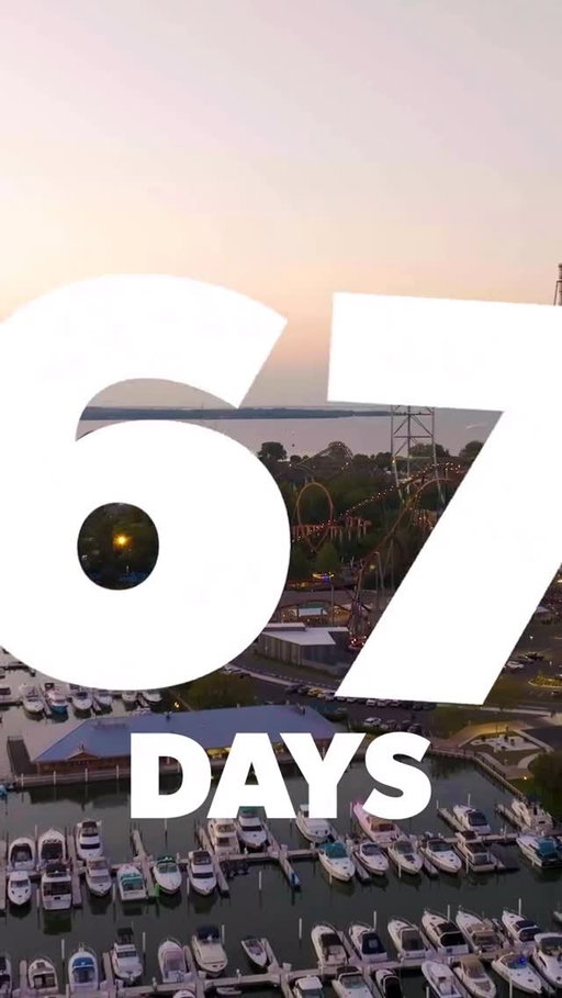 Today is March 3. May 9 is in 67 days. You heard it here first.

#cedarpoint #fun #roadtrip #traveling