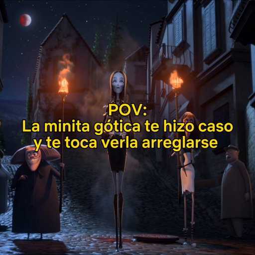 Etiqueta a tu polola emo para que vean ‘Los locos Addams’ juntos 🖤