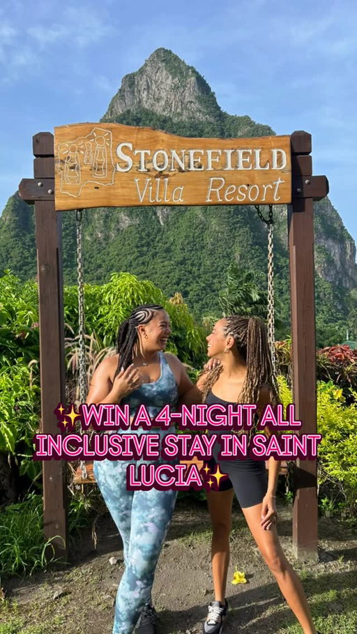 🌴✨ GIVEAWAY ALERT: WIN A 4-Night All-Inclusive Stay in Saint Lucia! ✨🌴

To celebrate the launch of Beyond the Resort, we’ve partnered with the breathtaking Stonefield Villa Resort in Saint Lucia to give ONE lucky winner a 4-night, all-inclusive stay overlooking the iconic Gros Piton. 🇱🇨⛰️

If Saint Lucia is on your vision board… this is your sign.

Here’s how to enter:
1️⃣ Follow @beyondtheresort.tv 
2️⃣ Follow @_nattyp 
3️⃣ Follow @stonefieldvillaresort 
4️⃣ Comment below with the name of the Gros Piton guide featured in Beyond the Resort Episode 1
5️⃣ Tag a friend for extra entries (each tag = bonus entry!) AND SHARE SHARE SHARE!

Watch Episode 1, drop your answer, and get ready to travel deeper. ✨

CONTEST CLOSES March 10 at 11:59 pm EST!

—

This giveaway is not sponsored, endorsed, administered by, or associated with Instagram. By entering, participants confirm they are 18+ and release Instagram of responsibility. Open to eligible participants only. Terms and conditions apply.

#SaintLucia
#CaribbeanTravel
#TravelGiveaway
#LuxuryTravel
#allinclusiveresort