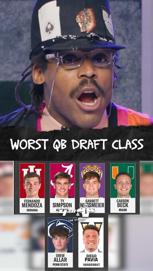Cam, “This is the ABSOLUTE WORST QB Draft class in the last two decades. Thanks to Arch Manning!” 4th&1 Hot Take out now on Youtube!