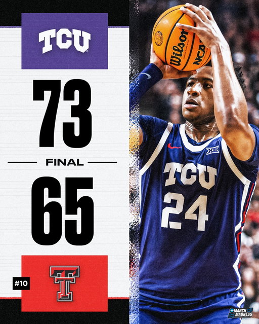 TCU PULLS OFF A STUNNER AGAINST NO. 10 TEXAS TECH 😱

The Horned Frogs earn a major win as they upset the Red Raiders 😤