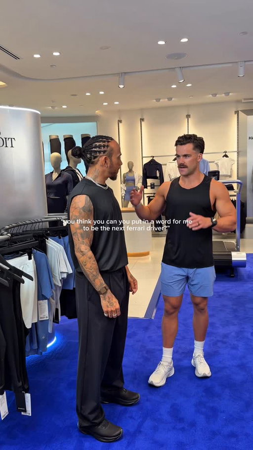 My guy fr tho @lewishamilton