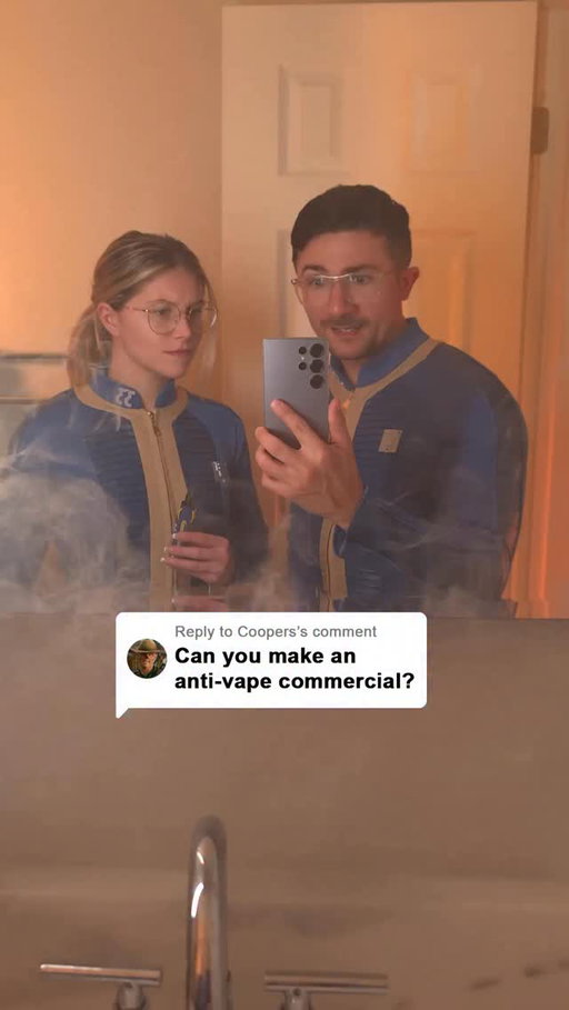 Now you’ll never stop… 
.
Big thanks to @natetaylorfilms , @nicolehawkyardmakeup and our friend Andrew who created the Vape!

#videography #videographer #filmmaker #fallout