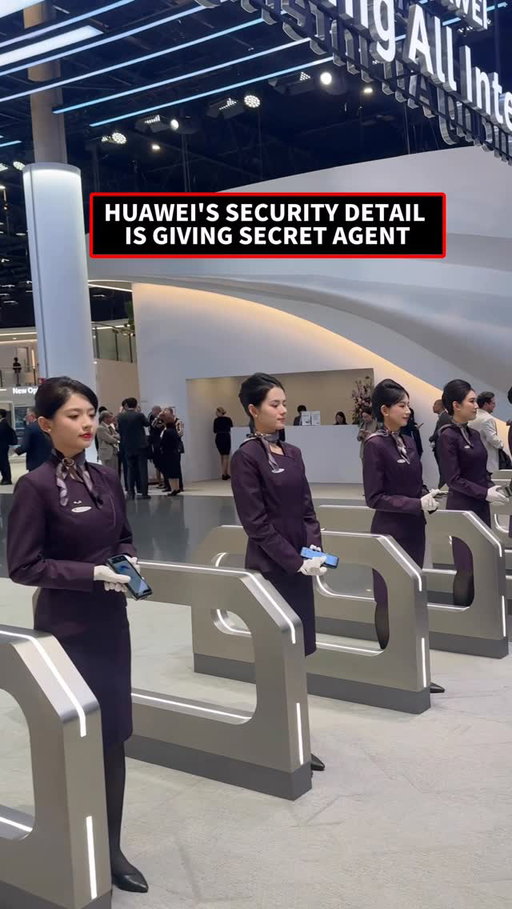 Here for it. 

#MWC26 #Huawei #Tech #Funny #BondGirlAesthetic