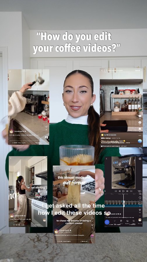 I get asked all the time how I edit my coffee videos ☕️

So I partnered with @AdobeVideo to turn my exact editing style into a re-usable template you can edit right inside Premiere on iPhone.

Here’s what’s new 👇🏼

• Adobe Premiere + YouTube are teaming up to create a dedicated YouTube creation space inside the Premiere mobile app

• You can find and use trending templates (including mine 👀) that you can easily swap in your own clips to customize it

• You can even create and share your own templates for others to reuse

• On Shorts that inspire you, just tap “Edit in Premiere” directly from the YouTube Shorts description to open it in the Premiere mobile editor.

You can try my re-usable template today inside the Premiere mobile app!

If you do, tag @AdobeVideo and me so I can see what you create 🤍 #AdobePartner