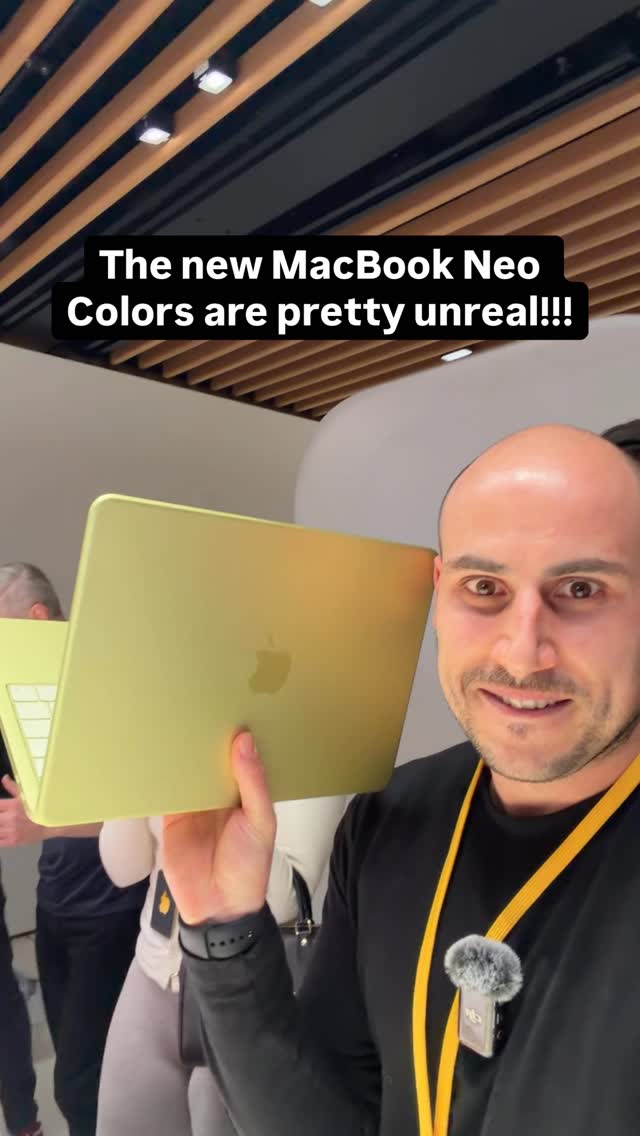 Here are all the new MacBook Neo color:

- Silver
- Blush
- Citrus
- Indigo

What’s your favorite color?

______
#macbookneo #macbook #newmacbook #apple #appledsign