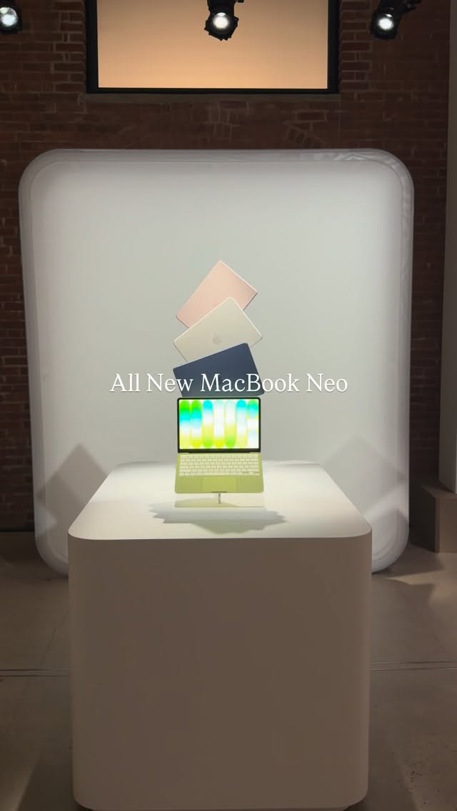 Introducing the new MacBook Neo, Apple’s new budget laptop starting at $599.
#apple #mac #macbook #laptop #tech