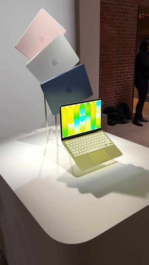 All 4 MacBook Neo Colors 🔥😮‍💨

- Citrus
- Indigo 
- Silver
- Blush

Which is your fav? 👇

#apple #macbookneo #macbook