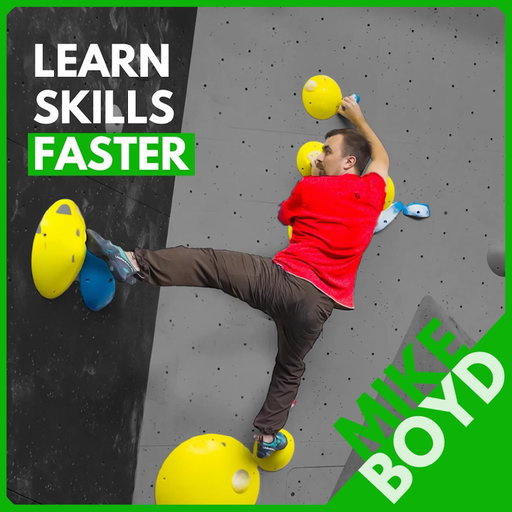 🎙️ Mike Boyd: How to Learn Anything Fast, Rapid Climbing Progression, and Refusing to Say “I’m too short”

@mikeboydvideo, the guy that learns things (and climbs things), explores:

- The formula for rapid learning 
- His biggest mistake when he was a new climber
- How to get better at failure 
- Avoiding “junk mileage” when learning a new skill
- The 40-minute rule for optimized learning 
- Why coaches don’t like shortcuts (and why we should anyway)
- Stealing knowledge from fellow climbers 
- Trying the Dave McLeod diet
- Refusing to say “I’m too short”

Shoutout to @kilterboard and @physivantage for supporting this episode 💪 

Let’s learn some new skilllllz! Check out the full episode wherever you get your podcasts. I appreciate you!
